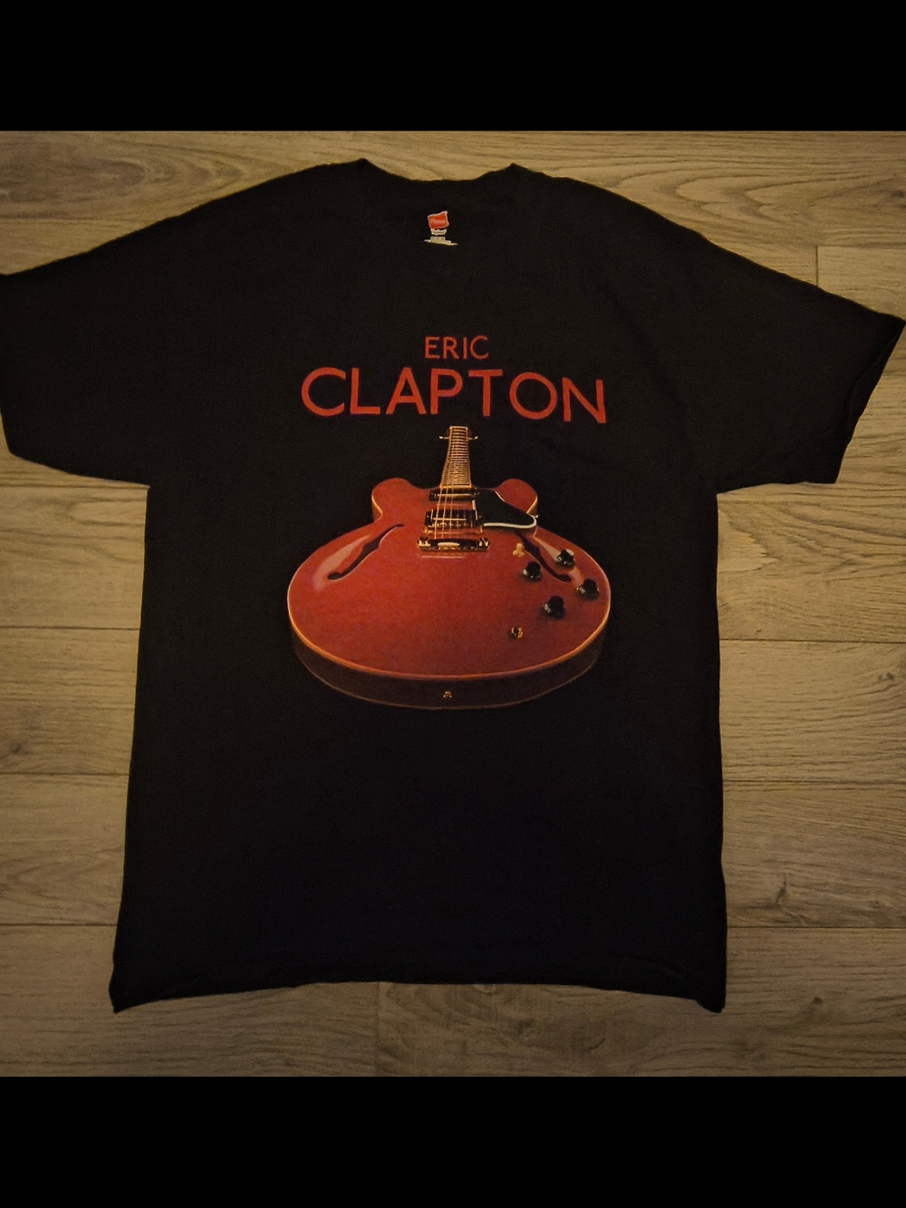 Eric Clapton 50 Years Of Music Concert Tee Guitar Graphic